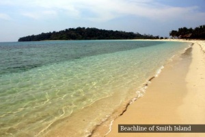 Beachline of Smit  Island